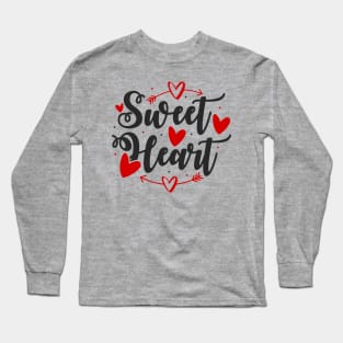 Sweetheart with Hearts and Arrows Long Sleeve T-Shirt